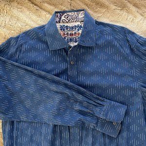 Robert Graham Mens Long Sleeve Shirt Size XL